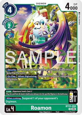 Image of Roamon [BT22-050] [Cyber Eden]