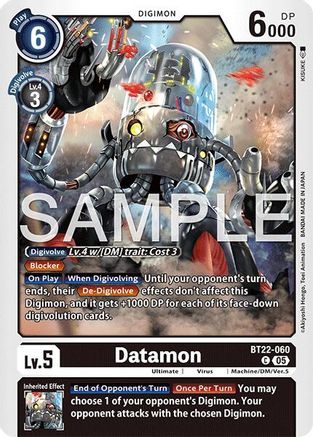Image of Datamon [BT22-060] [Cyber Eden]