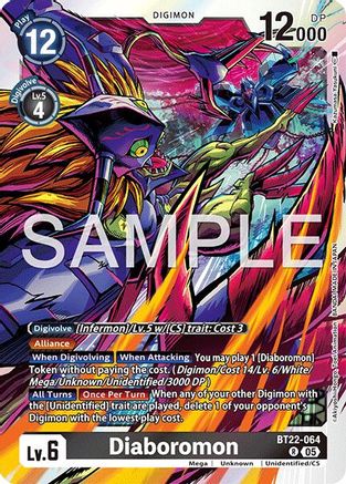Image of Diaboromon [BT22-064] [Cyber Eden]