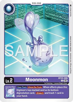Image of Moonmon [BT22-006] [Cyber Eden]