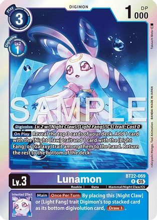 Image of Lunamon [BT22-069] [Cyber Eden]