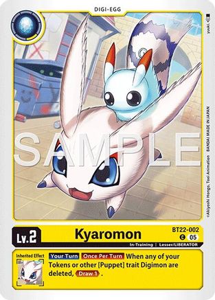 Image of Kyaromon [BT22-002] [Cyber Eden]