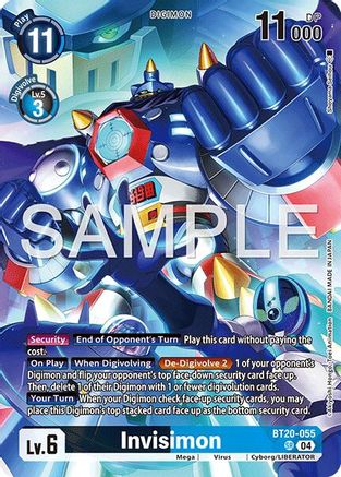 Image of Invisimon [BT20-055] (Digimon Liberator Debuggers Set) [Release Special Booster Ver.2.5 Promos]