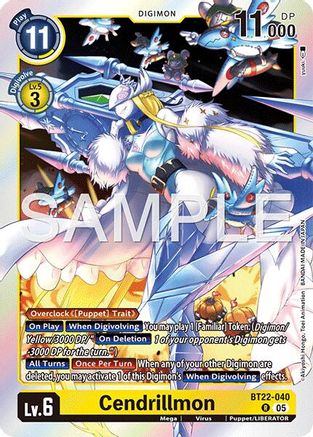 Image of Cendrillmon [BT22-040] [Cyber Eden]