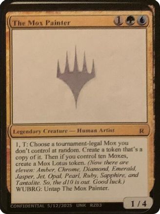 Image of The Mox Painter [Unknown Event]