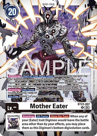 Image of Mother Eater [BT22-007] [Cyber Eden]