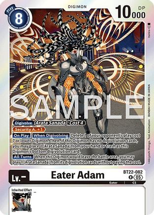 Image of Eater Adam [BT22-082] [Cyber Eden]