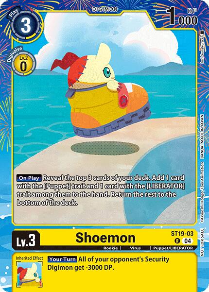 Image of Shoemon [ST19-03] (Regulation Battle Vol. 2) [Promotional Cards]