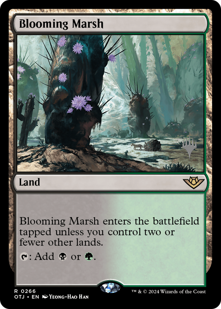 Image of Blooming Marsh (Promo Pack) [Outlaws of Thunder Junction Promos]