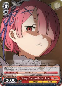 Image of Sharp-Tongued Maid, Ram (RZ/S46-TE24 TD) [Re:ZERO]