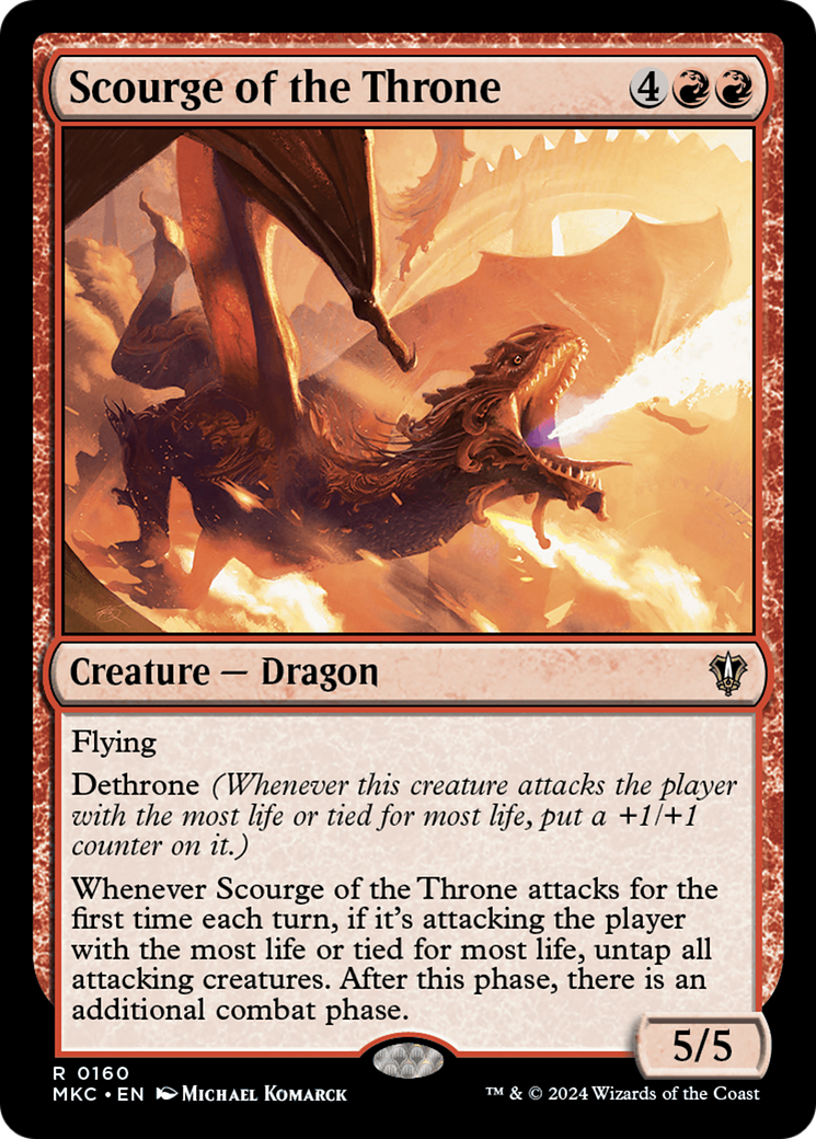 Image of Scourge of the Throne [Murders at Karlov Manor Commander]