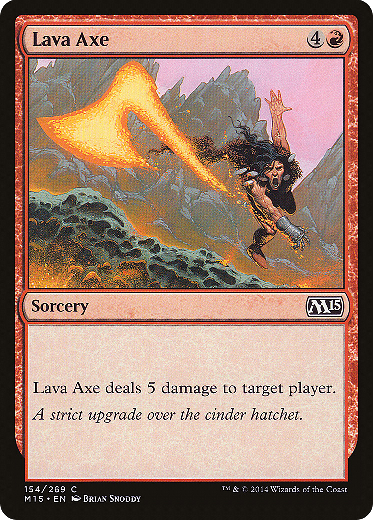 Image of Lava Axe [Magic 2015]