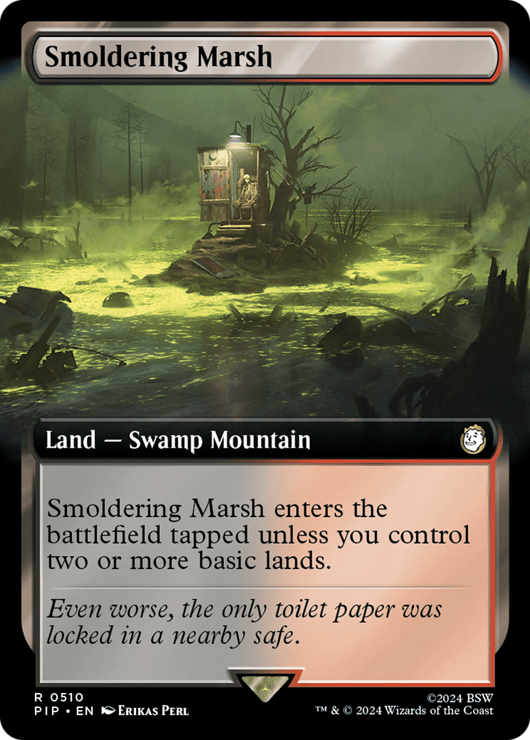 Image of Smoldering Marsh (Extended Art) [Fallout]