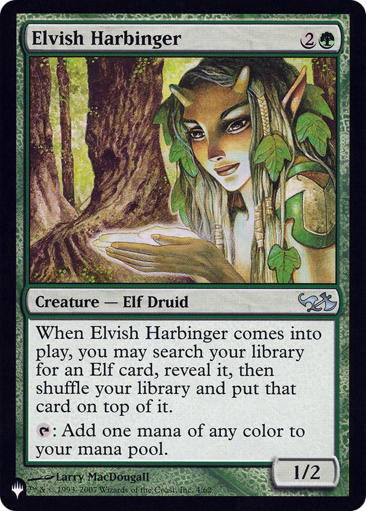 Image of Elvish Harbinger [The List]