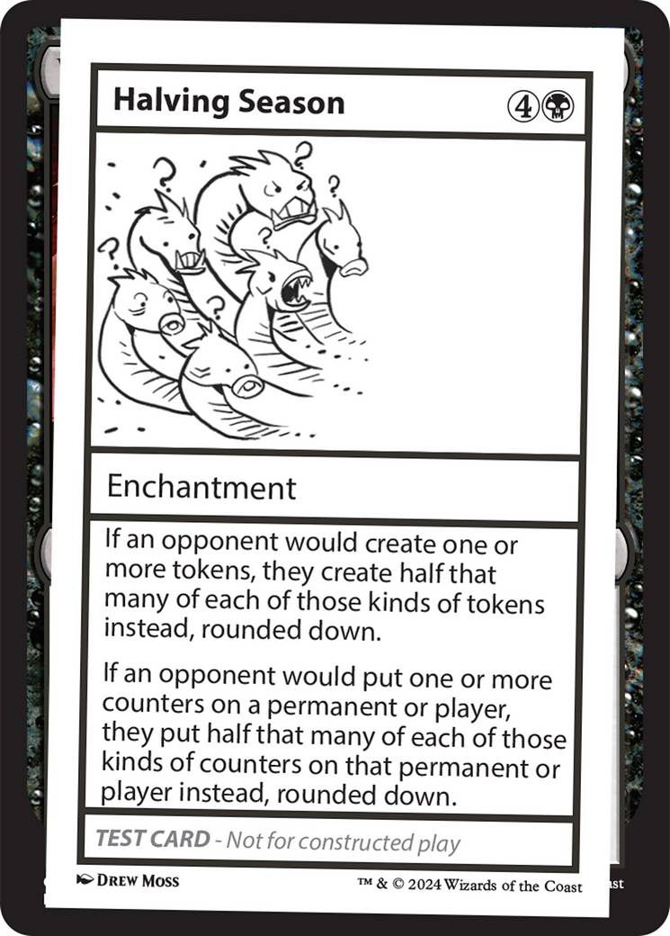 Image of Halving Season [Mystery Booster 2 Playtest Cards]
