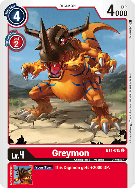 Image of Greymon [BT1-015] [Release Special Booster Ver.1.0]