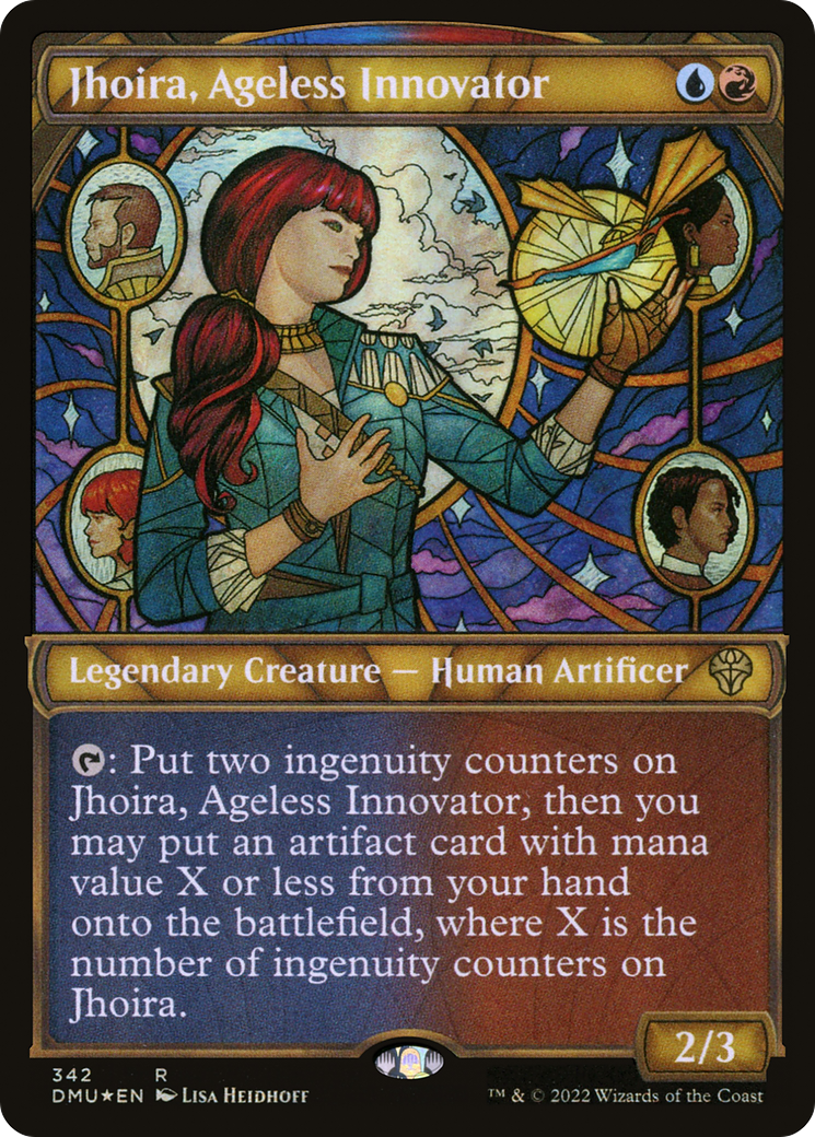 Image of Jhoira, Ageless Innovator (Showcase Textured) [Dominaria United]
