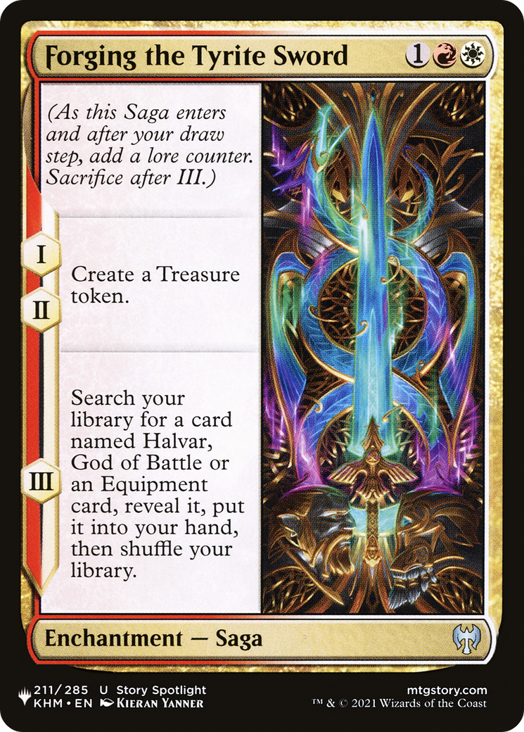 Image of Forging the Tyrite Sword [The List]