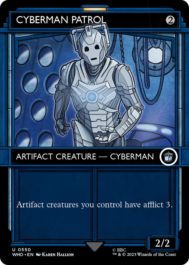 Image of Cyberman Patrol (Showcase) [Doctor Who]