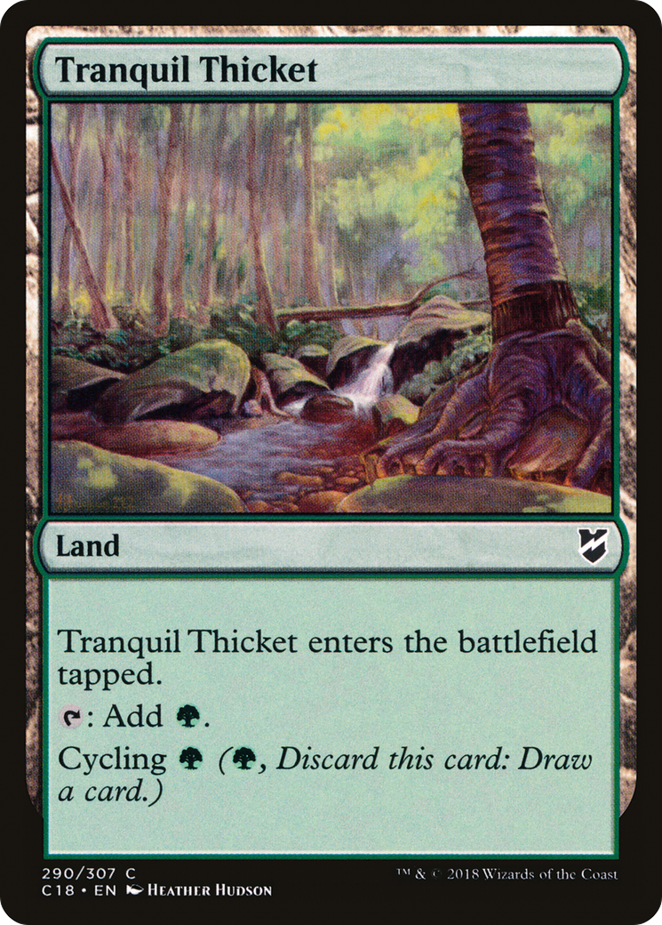 Image of Tranquil Thicket [Commander 2018]
