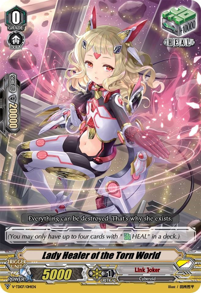 Image of Lady Healer of the Torn World (V-TD07/014EN) [Kouji Ibuki]