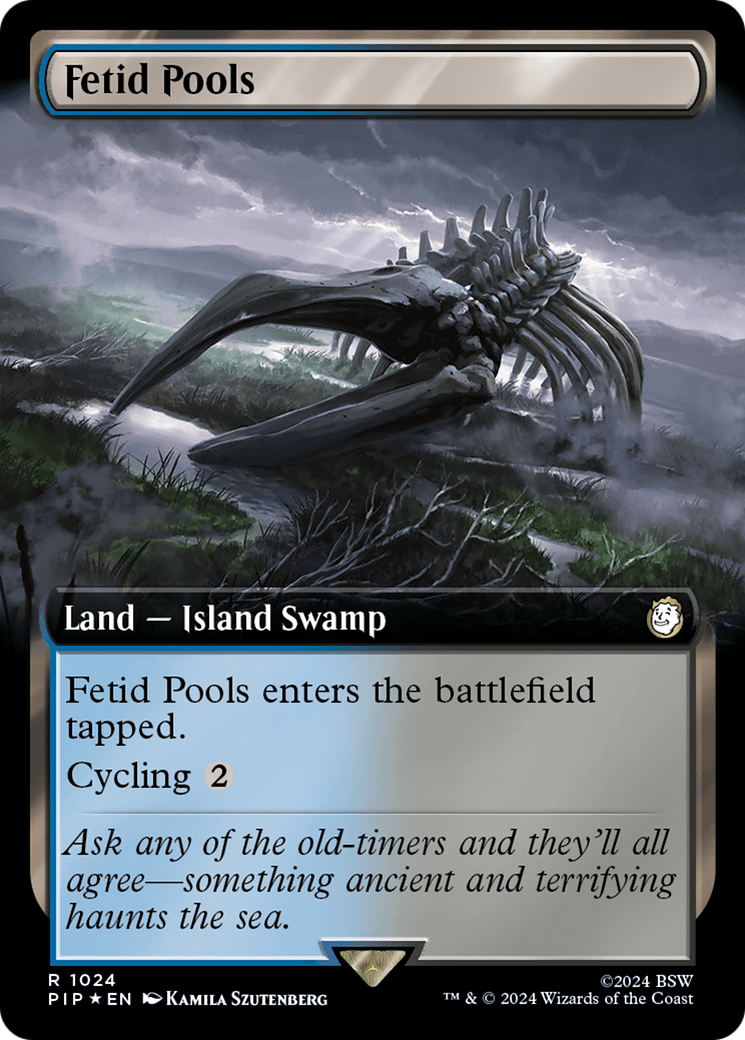 Image of Fetid Pools (Extended Art) (Surge Foil) [Fallout]
