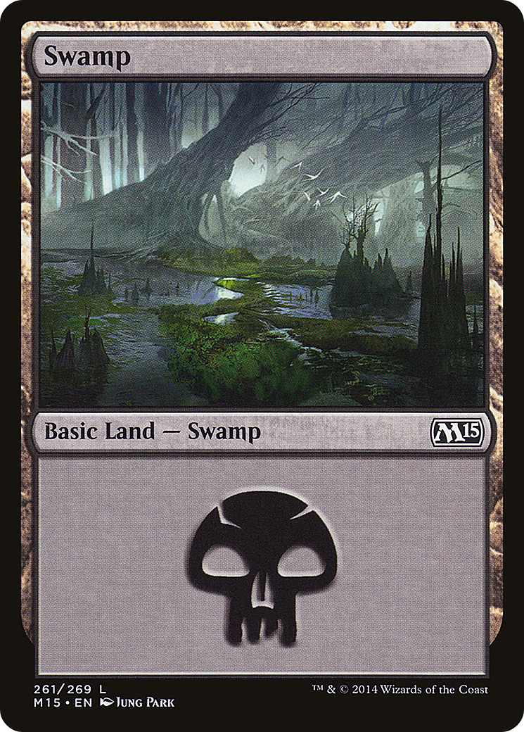 Image of Swamp (261) [Magic 2015]