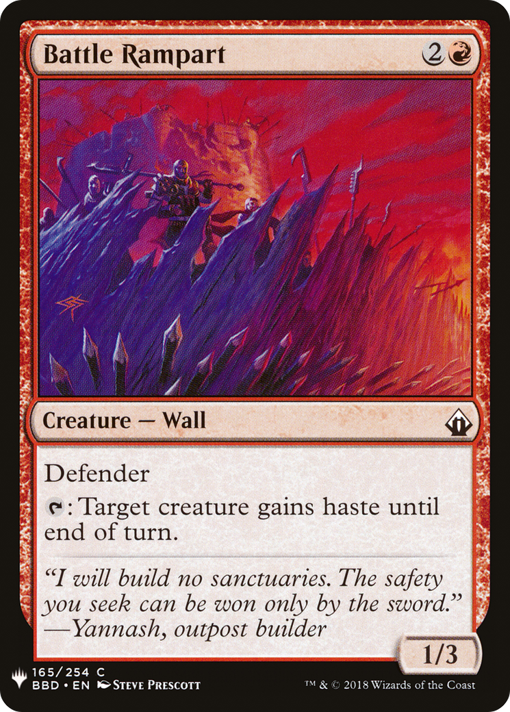 Image of Battle Rampart [Mystery Booster]