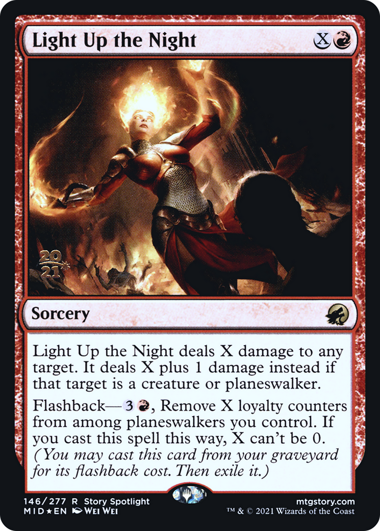 Image of Light Up the Night [Innistrad: Midnight Hunt Prerelease Promos]
