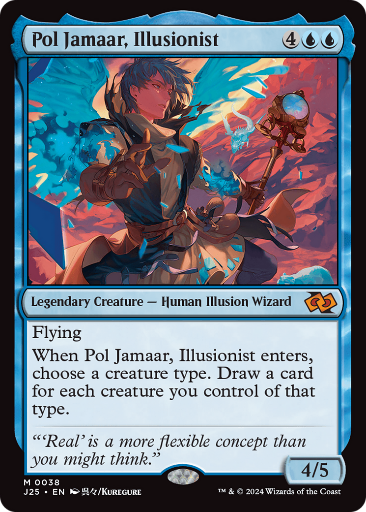 Image of Pol Jamaar, Illusionist (Anime) [Foundations Jumpstart]