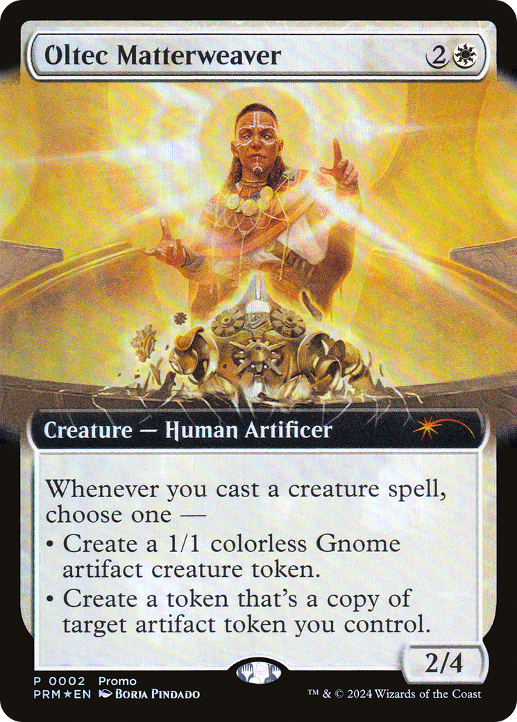 Image of Oltec Matterweaver (Extended Art) [Wizards Play Network 2024]