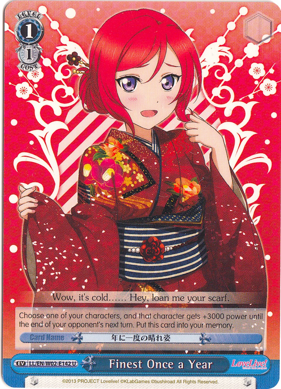 Image of Finest Once a Year (LL/EN-W02-E142 U) [Love Live! DX Vol.2]