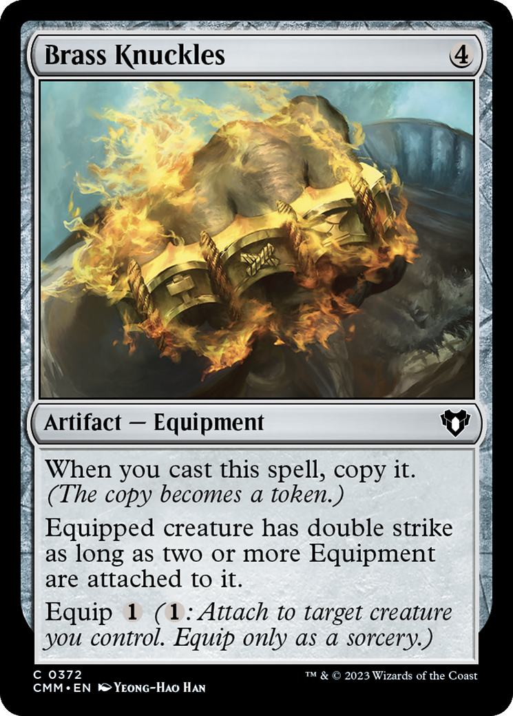 Image of Brass Knuckles [Commander Masters]