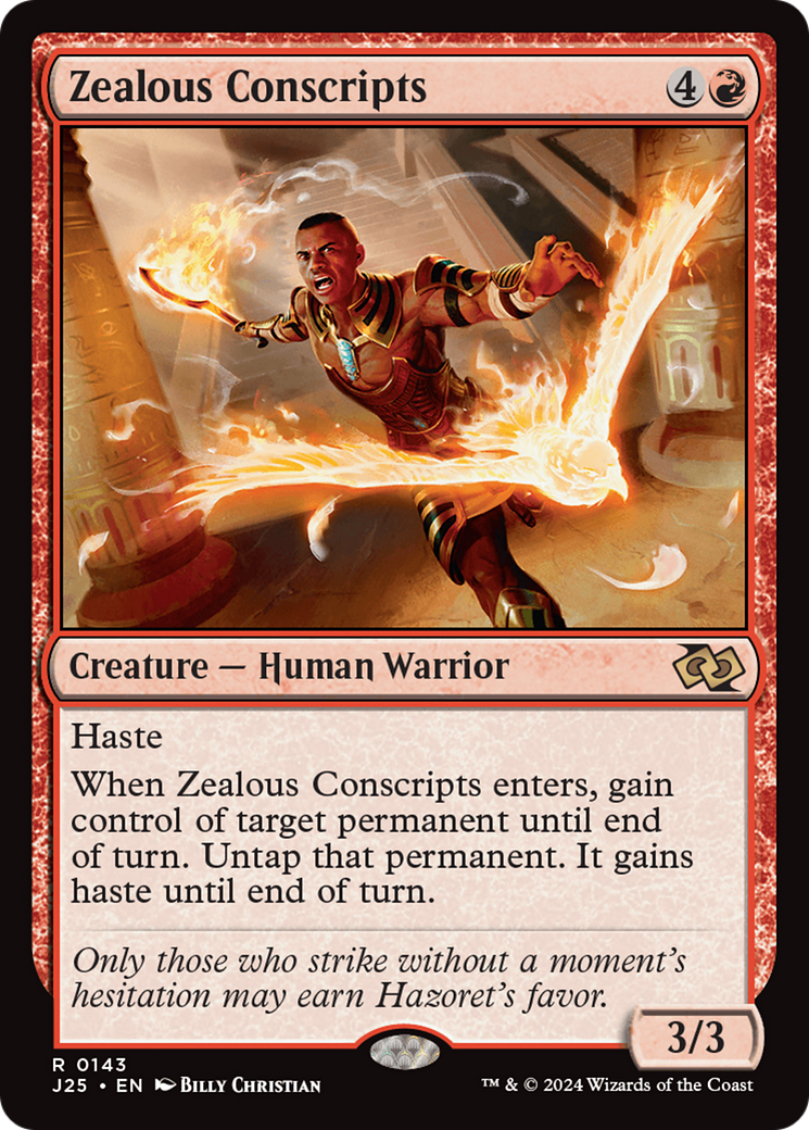 Image of Zealous Conscripts [Foundations Jumpstart]