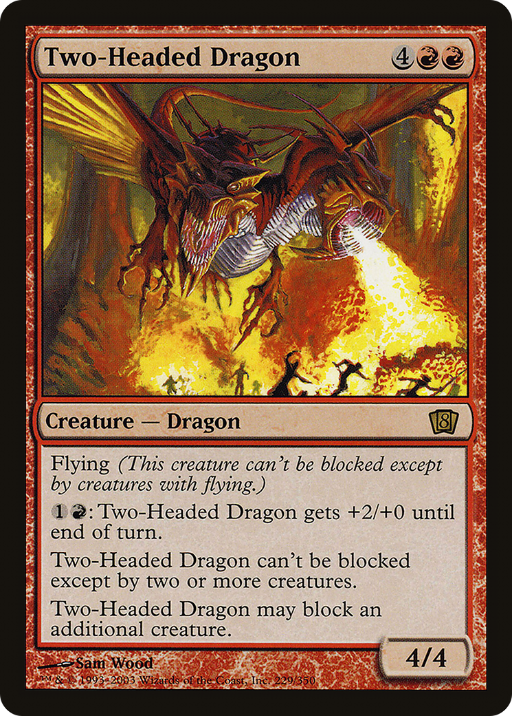 Image of Two-Headed Dragon (E3 2003) [Oversize Cards]