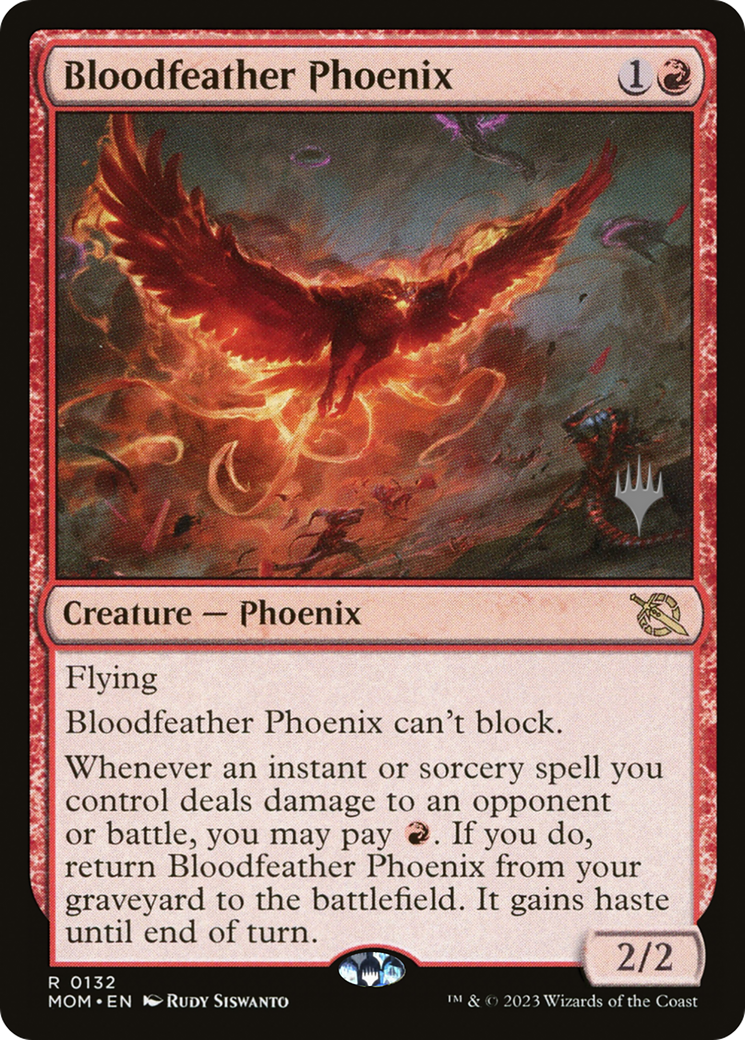 Image of Bloodfeather Phoenix (Promo Pack) [March of the Machine Promos]