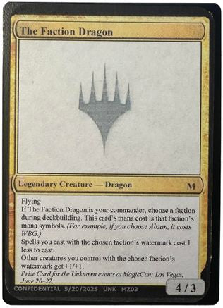 Image of The Faction Dragon [Unknown Event]