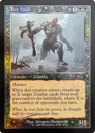 Image of Rot Hulk (Retro Frame) [Secret Lair Drop Series]