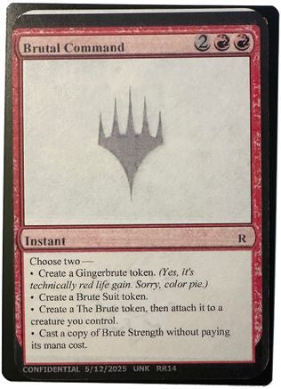 Image of Brutal Command [Unknown Event]
