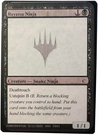 Image of Reverse Ninja [Unknown Event]