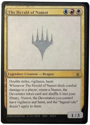 Image of The Herald of Numot [Unknown Event]