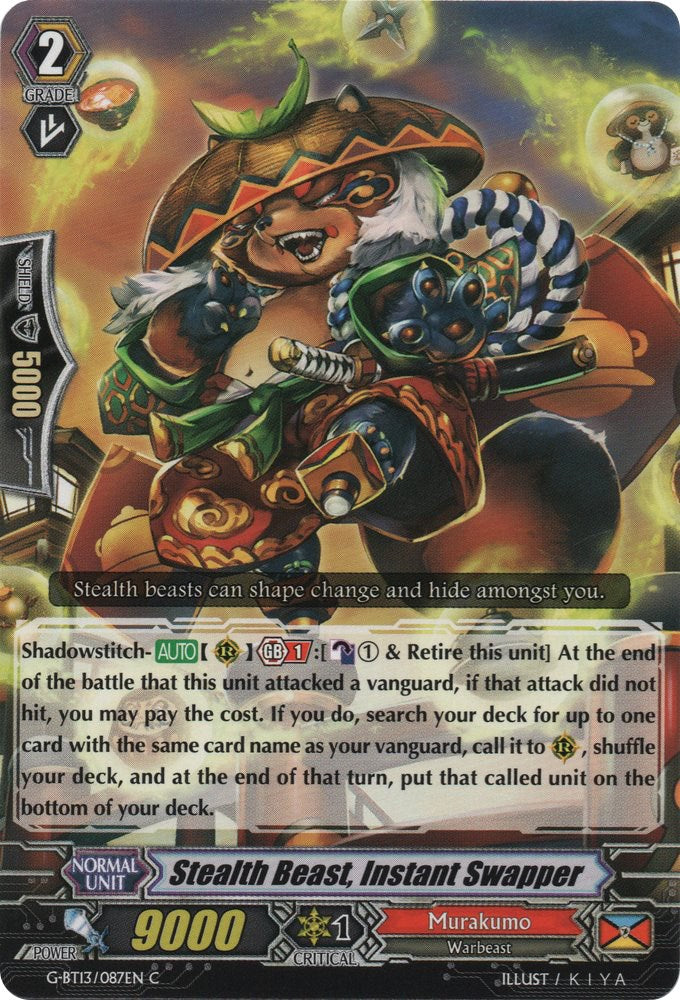Image of Stealth Beast, Instant Swapper (G-BT13/087EN) [Ultimate Stride]