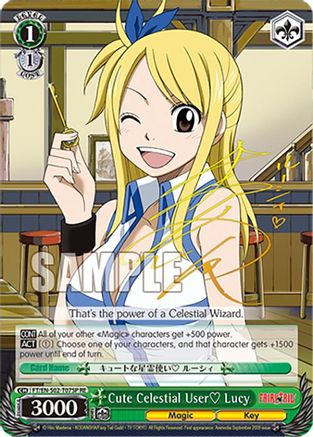 Image of Cute Celestial User? Lucy (SP) (FT/EN-S02-T07SP SP RE) - Fairy Tail Chronicle Set