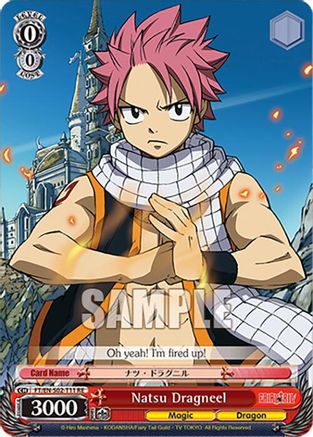 Image of Natsu Dragneel (FT/EN-S02-T11 TD RE) - Fairy Tail Chronicle Set