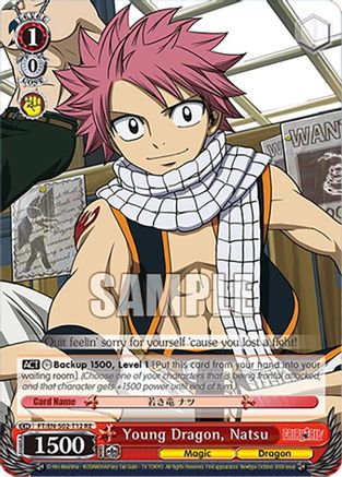 Image of Young Dragon, Natsu (FT/EN-S02-T12 TD RE) - Fairy Tail Chronicle Set