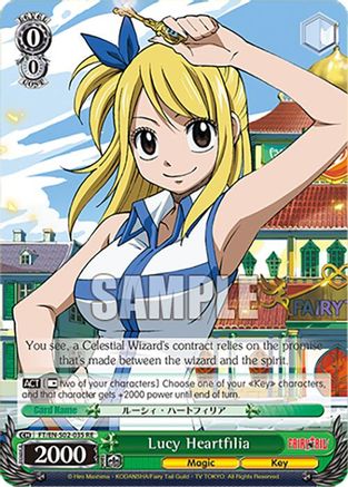Image of Lucy Heartfilia (FT/EN-S02-035 U RE) - Fairy Tail Chronicle Set