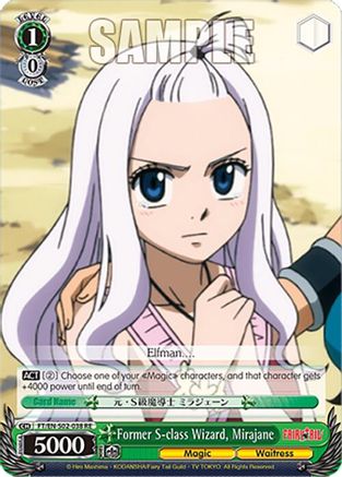 Image of Former S-class Wizard, Mirajane (FT/EN-S02-038 U RE) - Fairy Tail Chronicle Set