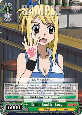 Image of Still a Rookie, Lucy (FT/EN-S02-039 U RE) - Fairy Tail Chronicle Set