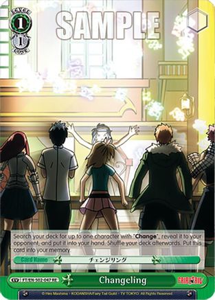 Image of Changeling (FT/EN-S02-047 C RE) - Fairy Tail Chronicle Set