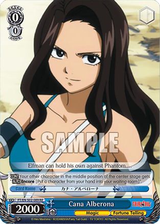 Image of Cana Alberona (FT/EN-S02-089 C RE) - Fairy Tail Chronicle Set